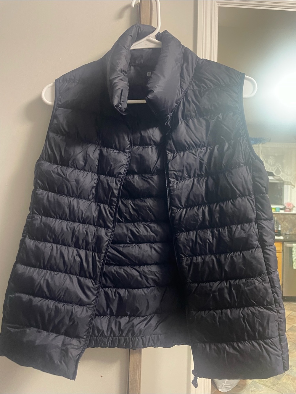 Uniqlo Women's Quilted Puffer Vest - Navy